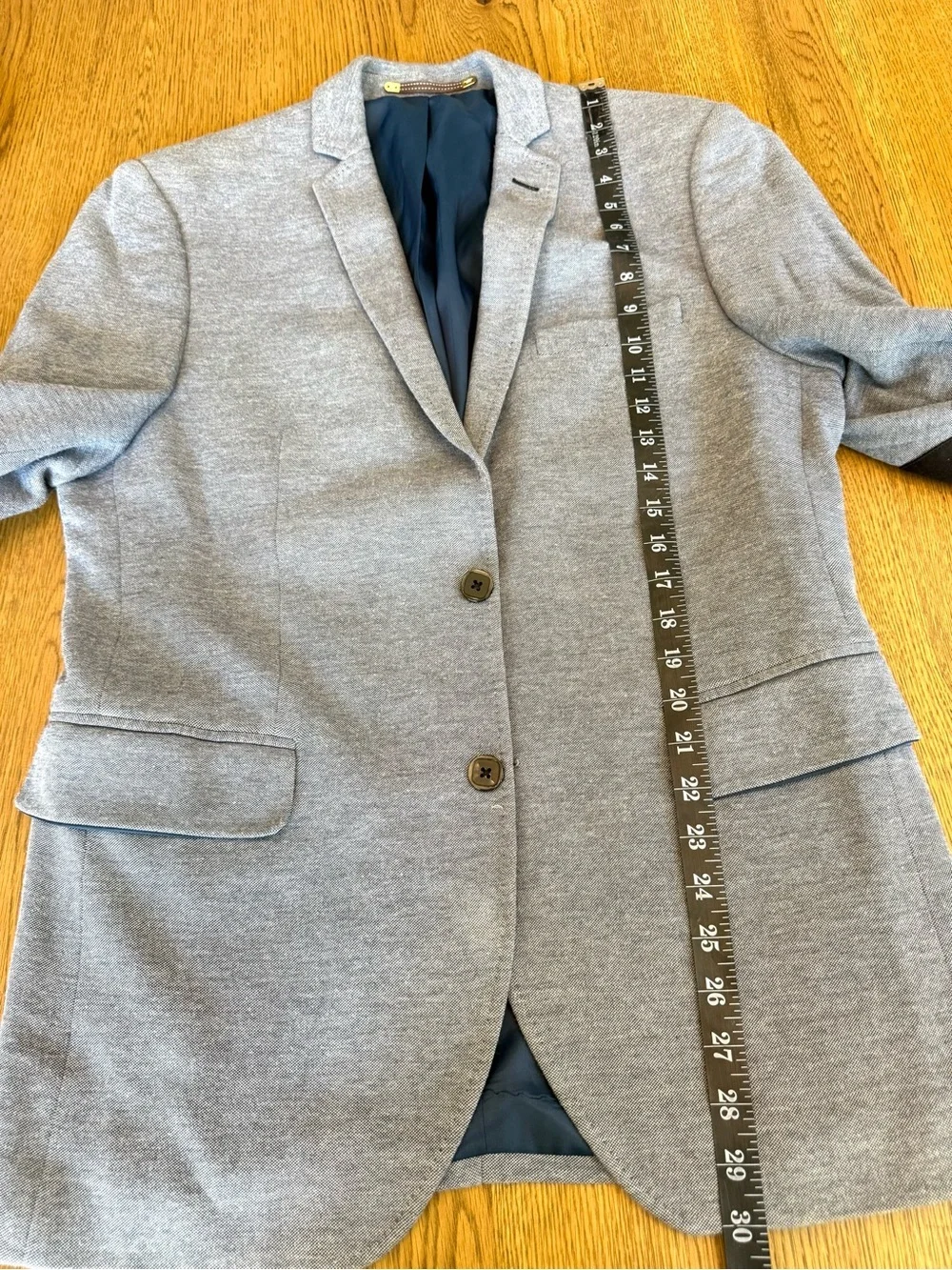 Lindbergh Tailored Blue Blazer Sport Coat Mens Size 50 Classic